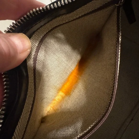 Dooney & Bourke Navy Blue Croc-Embossed Women's Bag - Picture 8 of 10